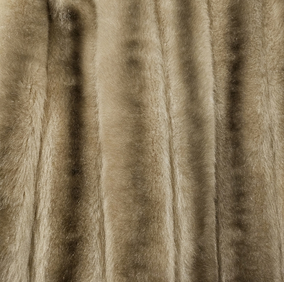 Vintage 80s Montgomery Wards faux fur over the shoulder crop poncho jacket coat - Picture 9 of 11